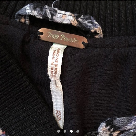 Free People Floral Jacket - Picture 3 of 4